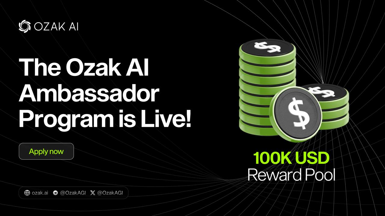 The Ozak AI Ambassador Program Is Here